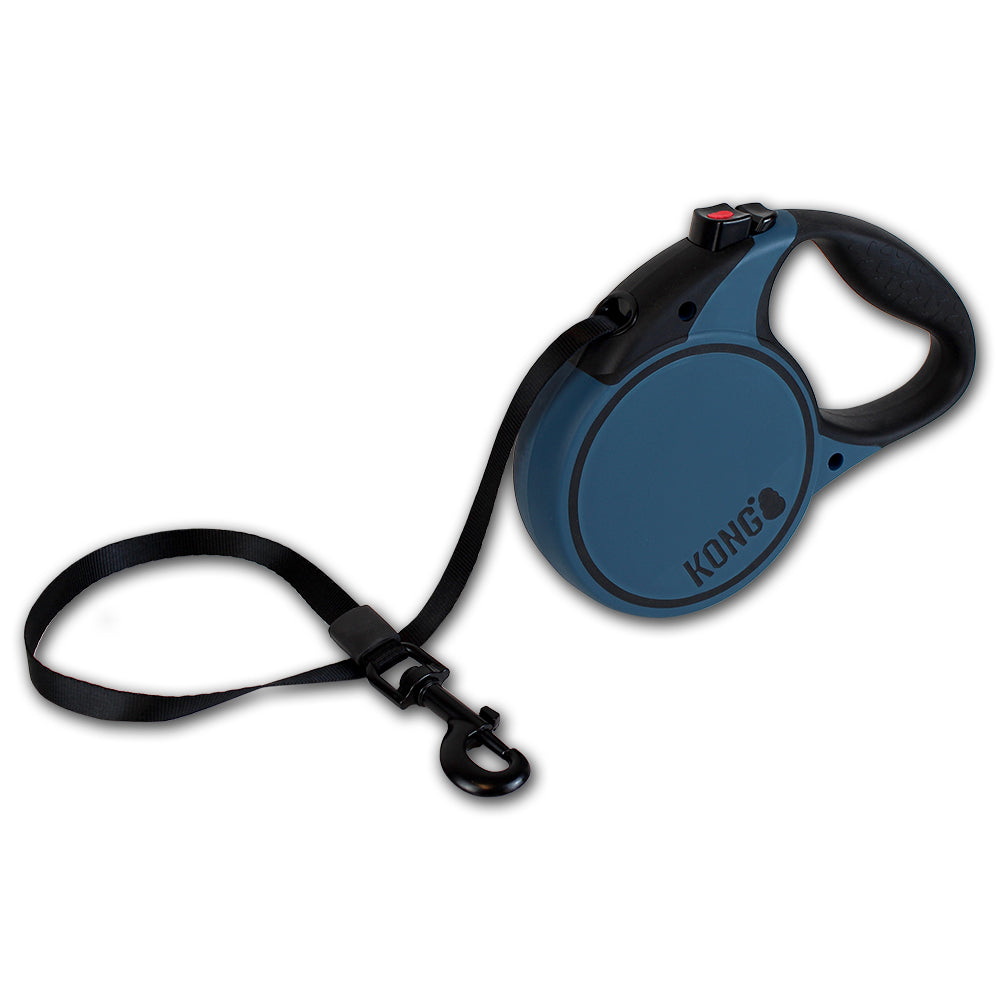 KONG Retractable Leash Terrain Large Blue