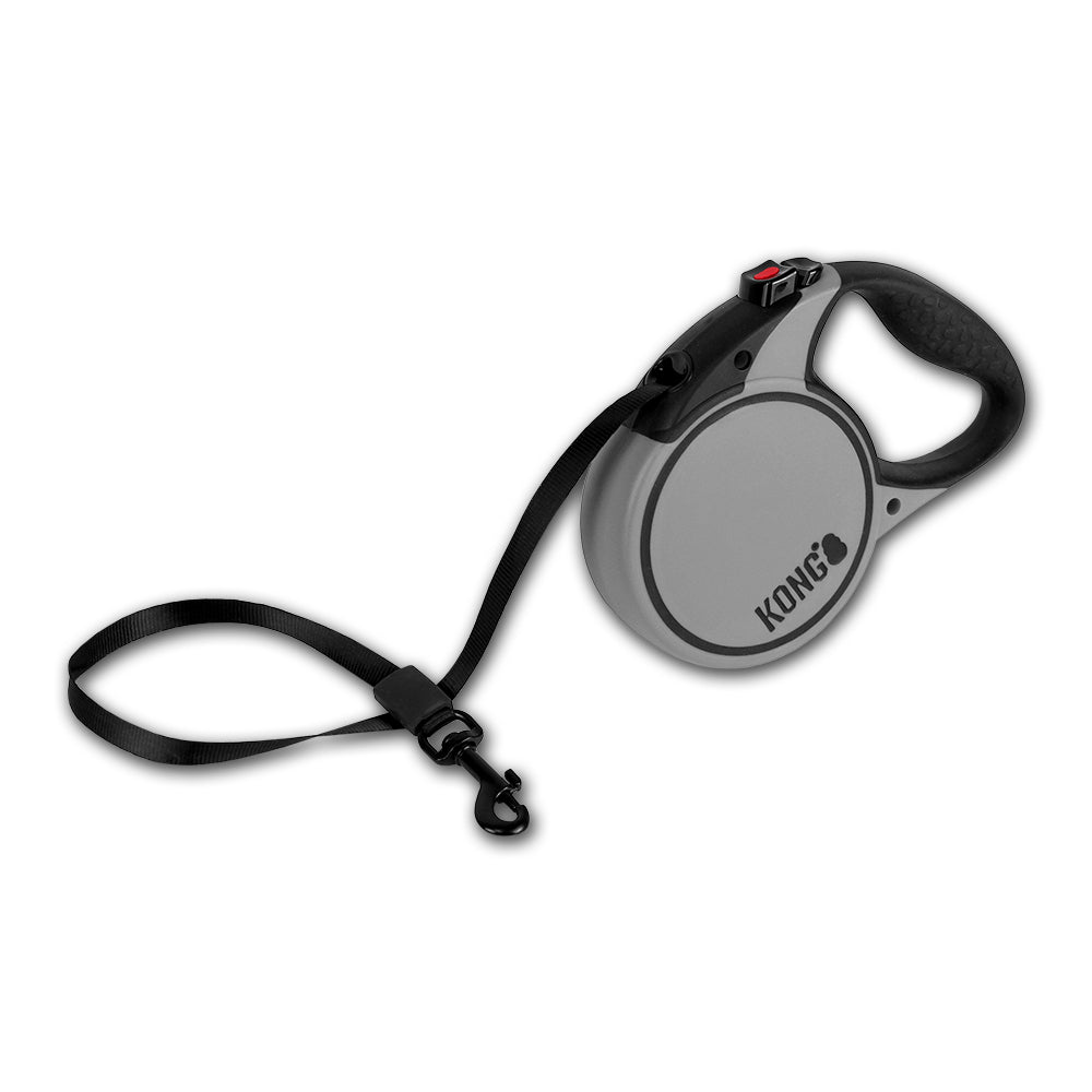 KONG Retractable Leash Terrain XSmall Grey
