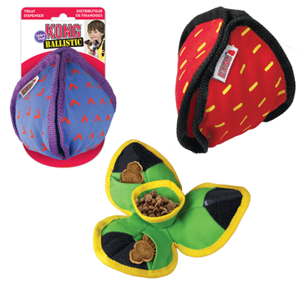 KONG Ballistic Hide 'N Treat Assorted Large