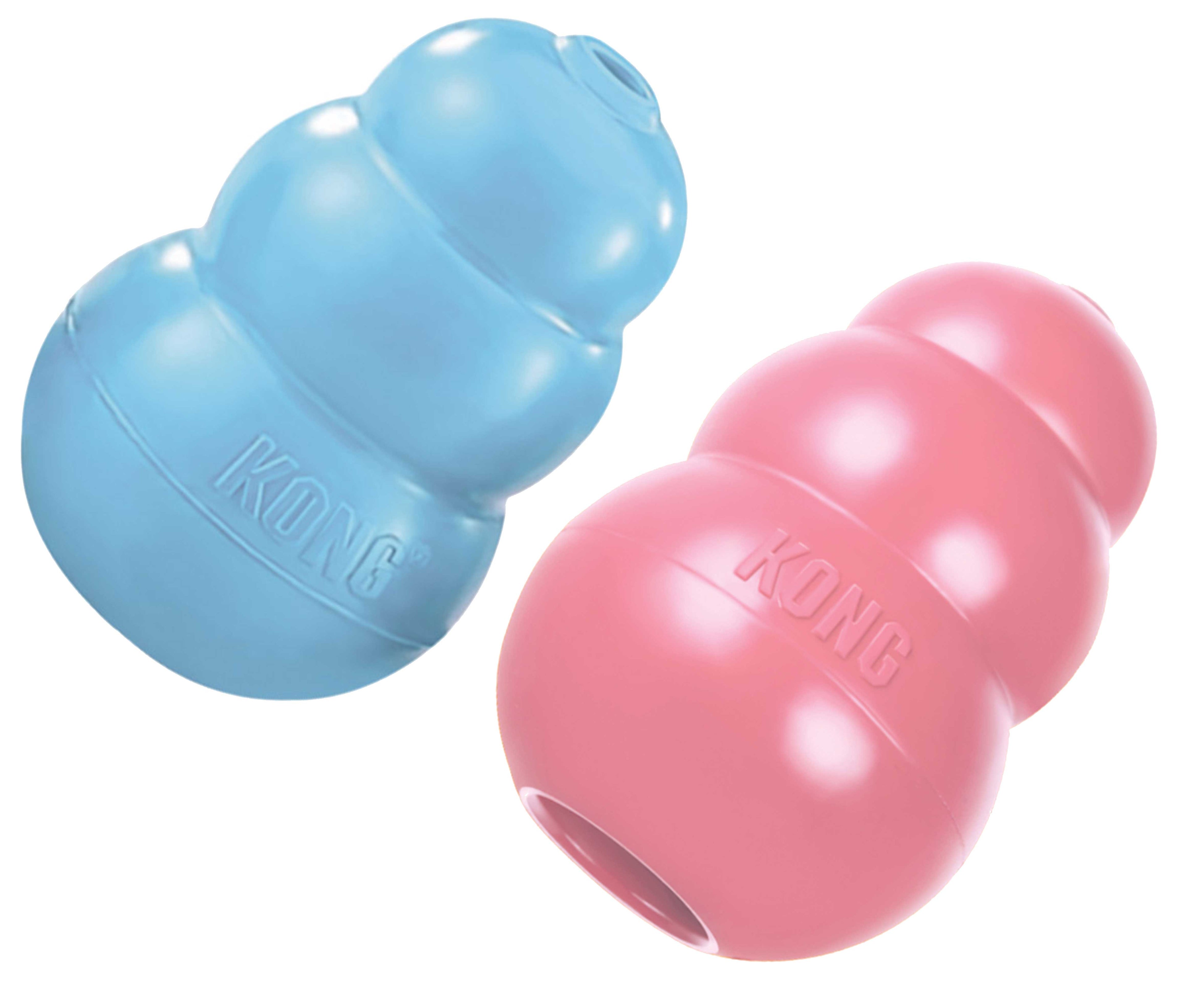 KONG Puppy Medium (8.5cm) Blue/Pink