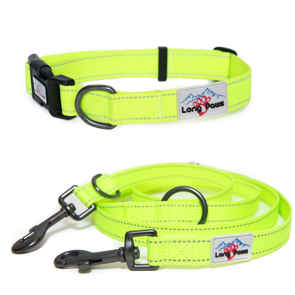 Long Paws, Neon Collar & Multi-function Training Lead Set
