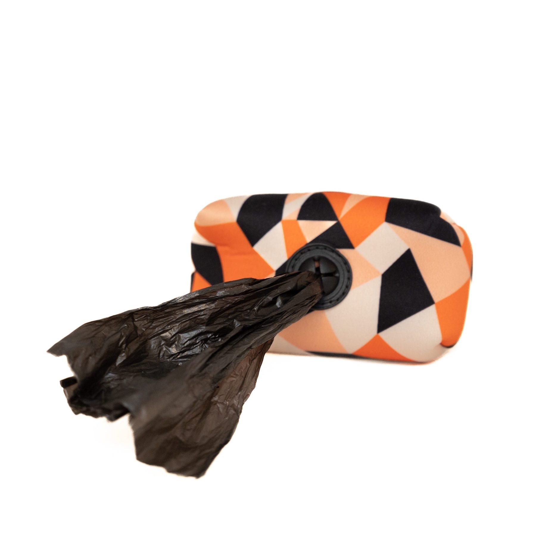 Long Paws, Long Paws Comfort Poo Bag Pouch-Black / Orange