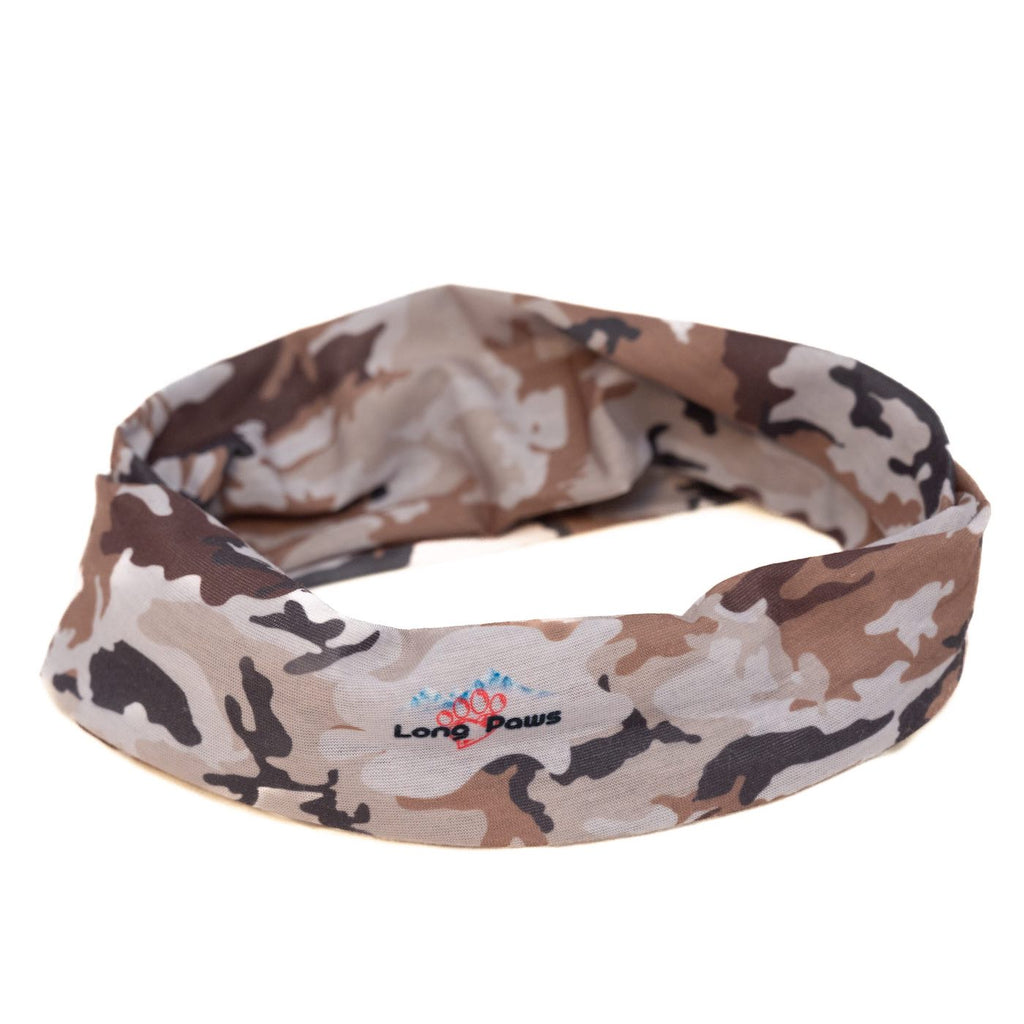 Long Paws, PupStretch Camo Bandanas