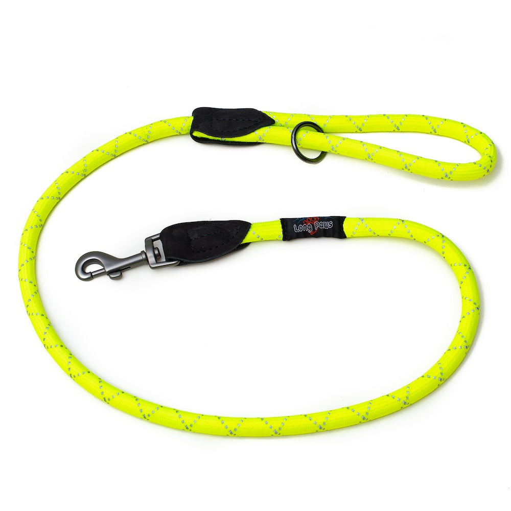 Long Paws, Reflective Neon Rope Lead