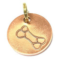 Long Paws, Antique Paws & Bone Dog Tags (22mm)