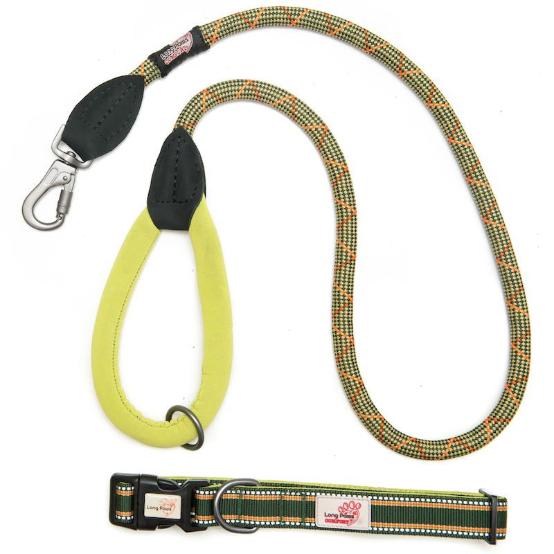 Long Paws, Comfort Rope Lead & Collar Set