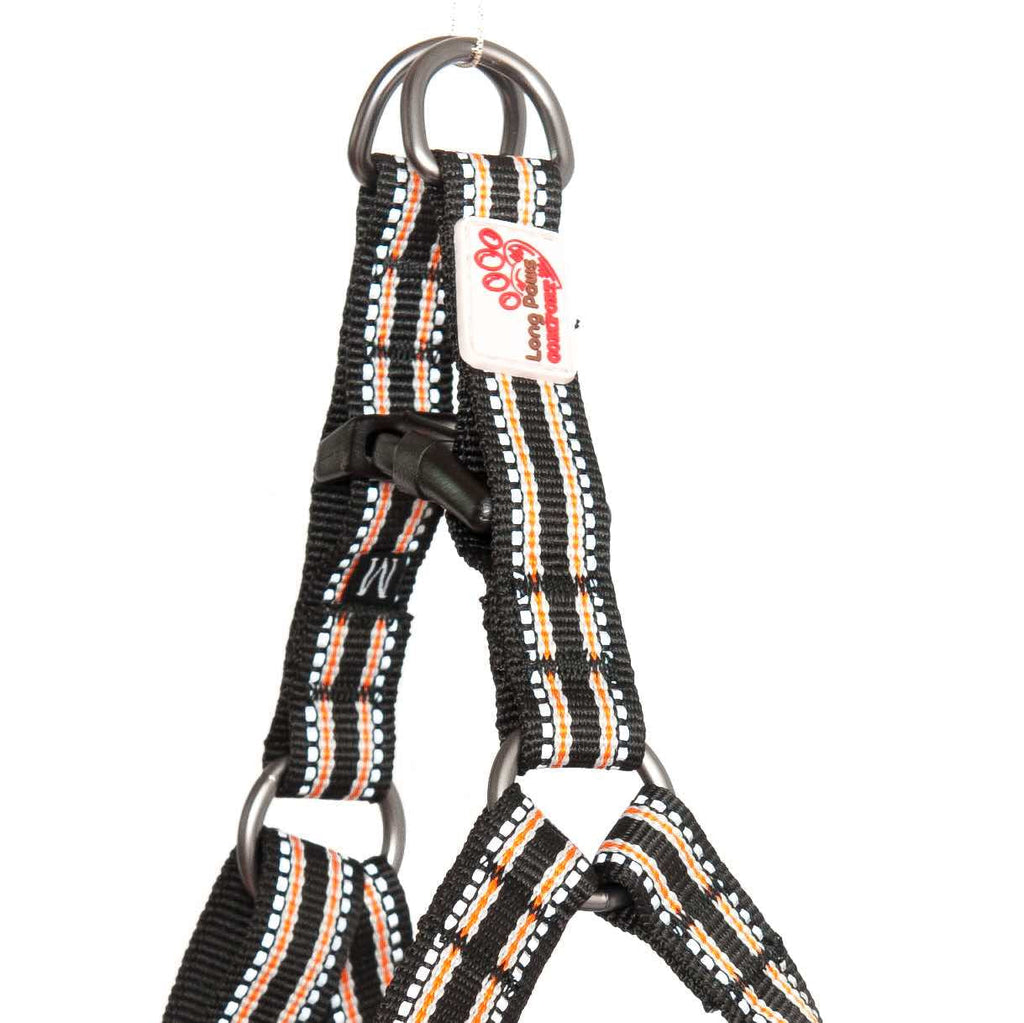 Long Paws, Comfort Step-in Dog Harness - Black