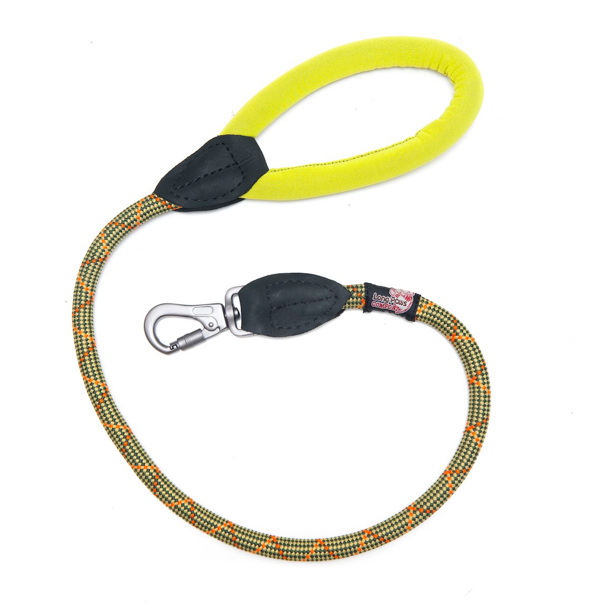 Long Paws, Comfort Rope Lead | Locking Clip