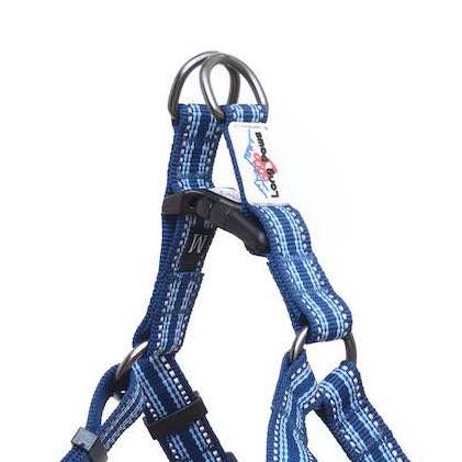 Long Paws, Comfort Step-in Dog Harness - Navy Blue