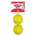 KONG Squeezz Tennis Assorted Md 2pk Mar