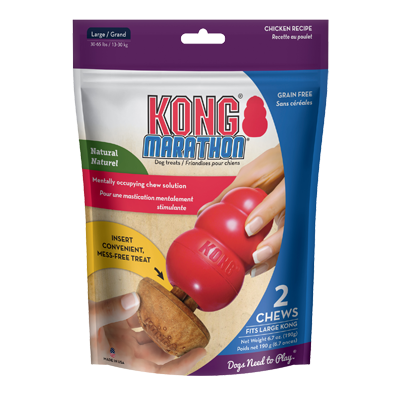 KONG Marathon 2-pk Chicken Large